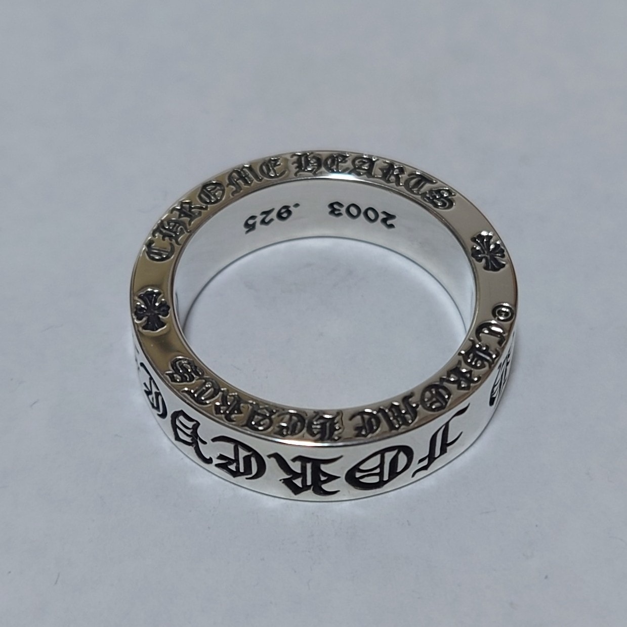 Chrome Hearts 6mm Spacer Ring FOREVER "Silver"