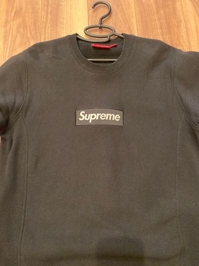 Supreme Box Logo Crewneck Sweatshirt "Black" (18FW)