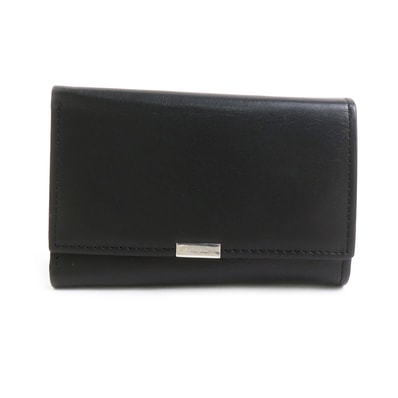 サルヴァトーレフェラガモ Salvatore Ferragamo キーケース レザー ブラック メンズ【中古】 r11140a