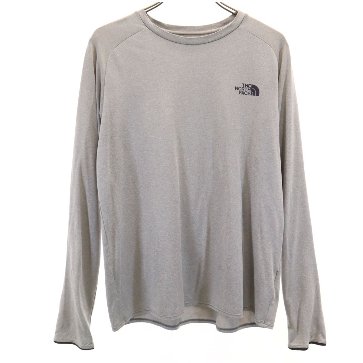 THE NORTH FACE ノースフェイス 長袖 アンダー Tシャツ M グレー NT61435 アウトドア ロンT