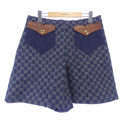 グッチ GUCCI ウォッシュド オーガニックデニム 652661 XDBLL ショートパンツ