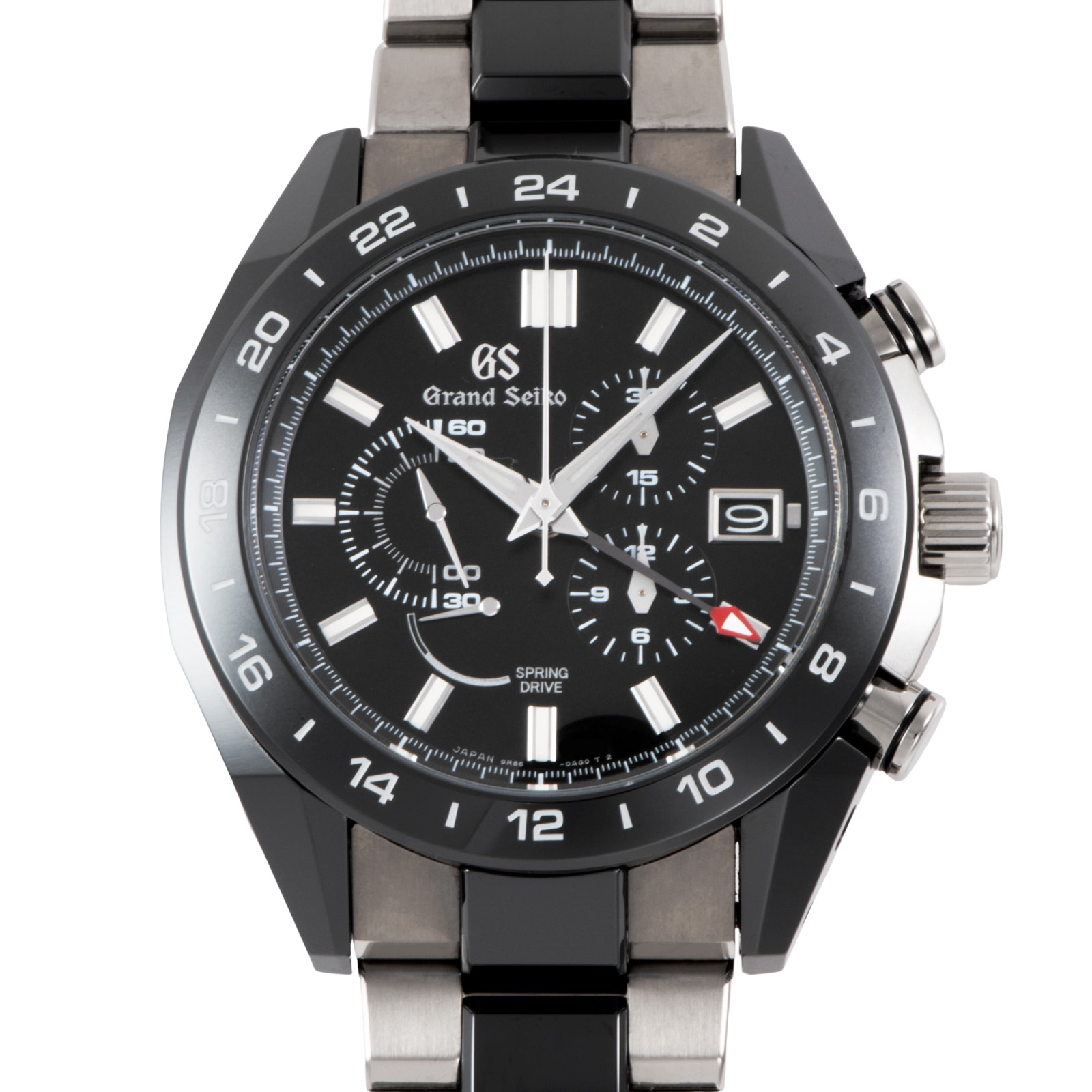 SEIKO セイコー グランドセイコー スポーツコレクション SBGC223 9R86-0AG0 マスターショップ限定モデル ブライトチタン/セラミック【中古】