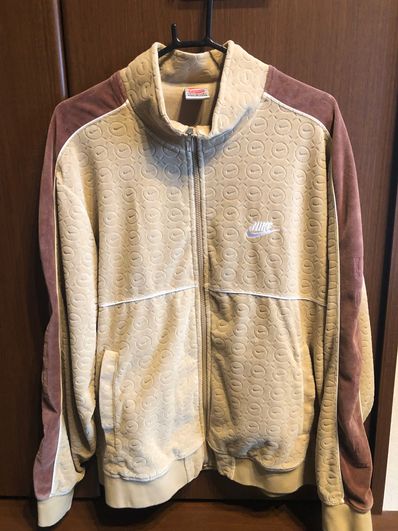 Supreme / Nike® Velour Track Jacket "Tan"