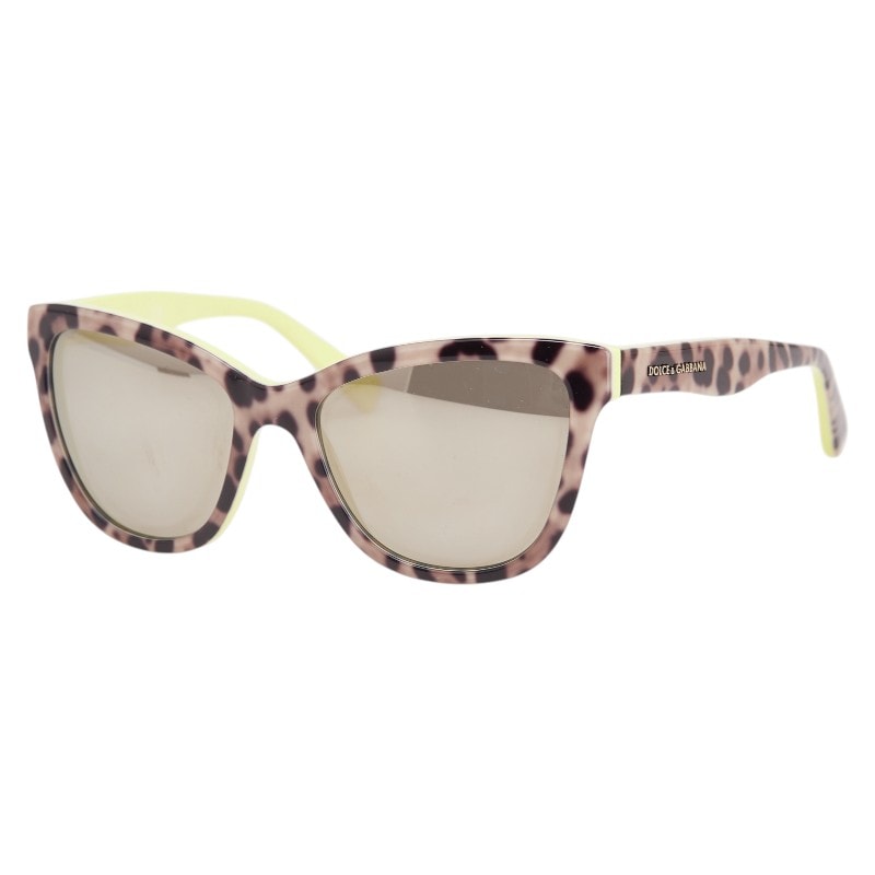 Dolce & Gabbana ドルチェ＆ガッバーナ サングラス レオパード柄 Dolce & Gabbana レオパード柄サングラス 【公式通販】