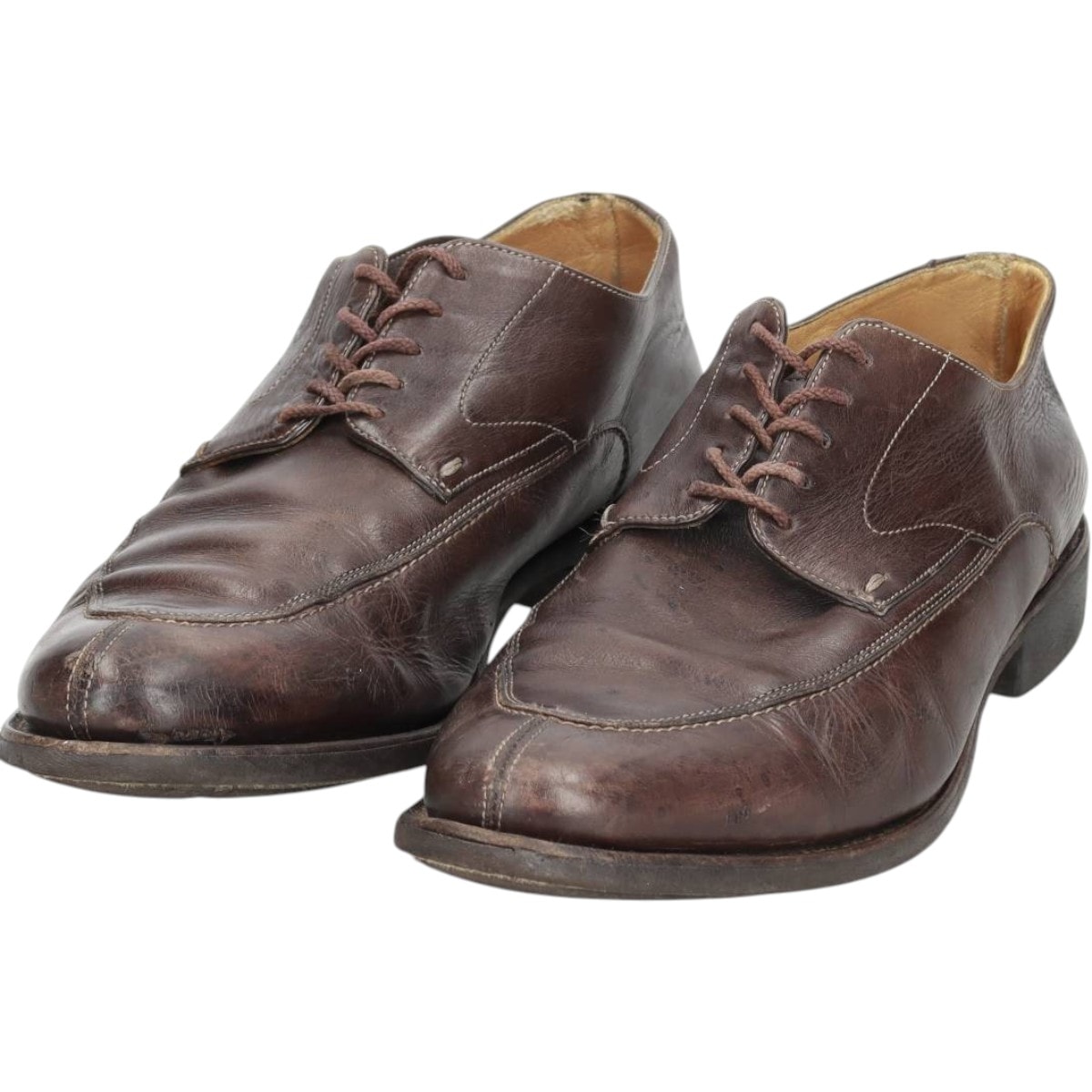 古着 パラブーツ PARA BOOT Uチップシューズ フランス製 8 1/2 メンズ27.0cm相当/saa016343