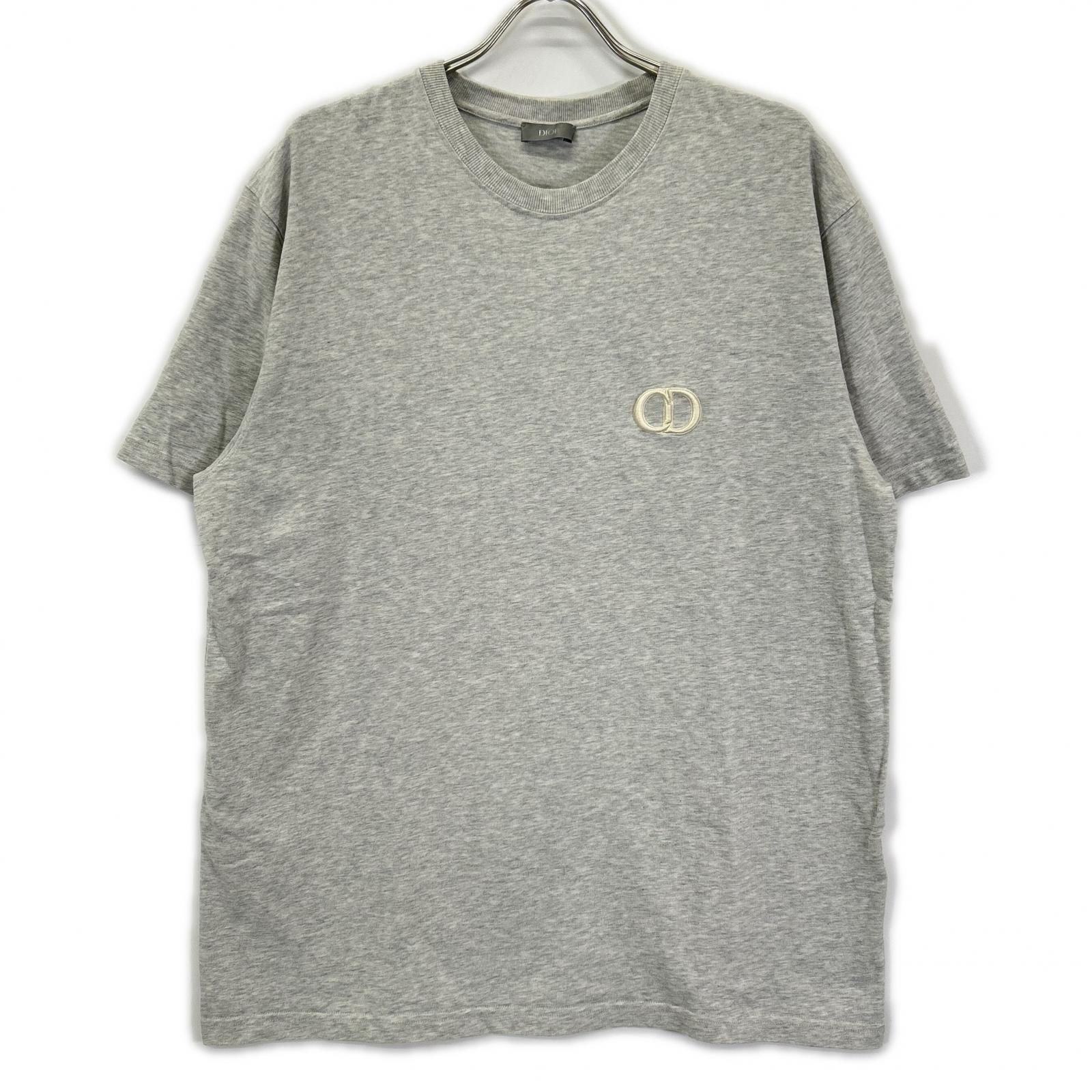 ディオール 943J605A0554 グレー CD Icon Tシャツ XXL