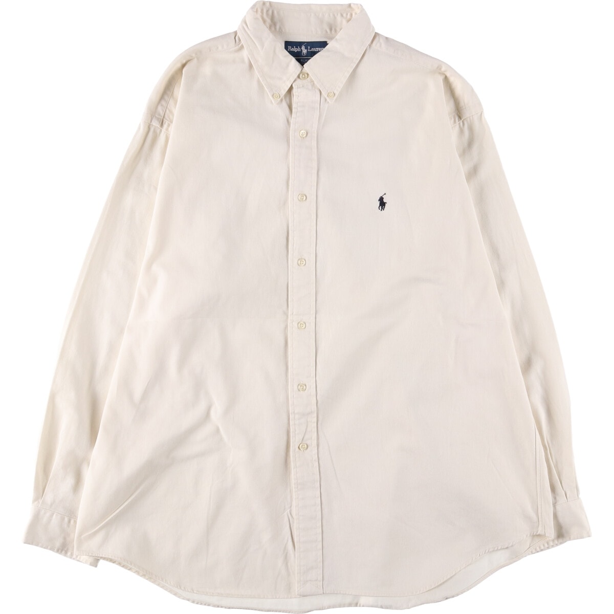 古着 ラルフローレン Ralph Lauren BLAKE 長袖 ボタンダウンシャツ メンズXL相当/eaa536230