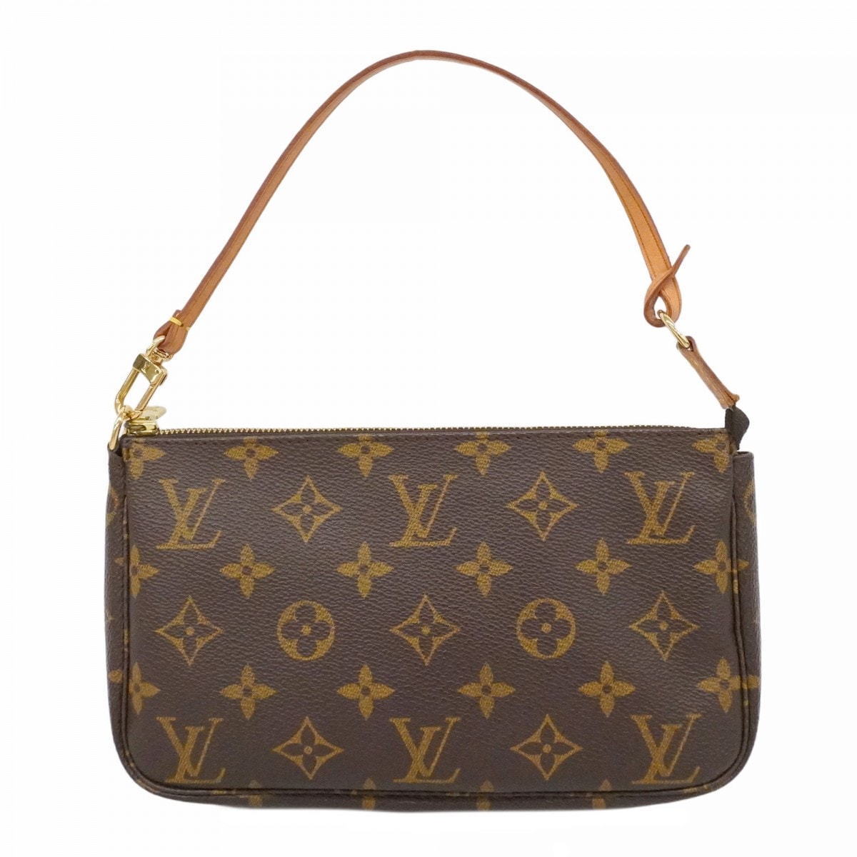 【6dd5278】ルイヴィトン ポーチ モノグラム ポシェットアクセソワール M51980 ブラウン【中古】レディース