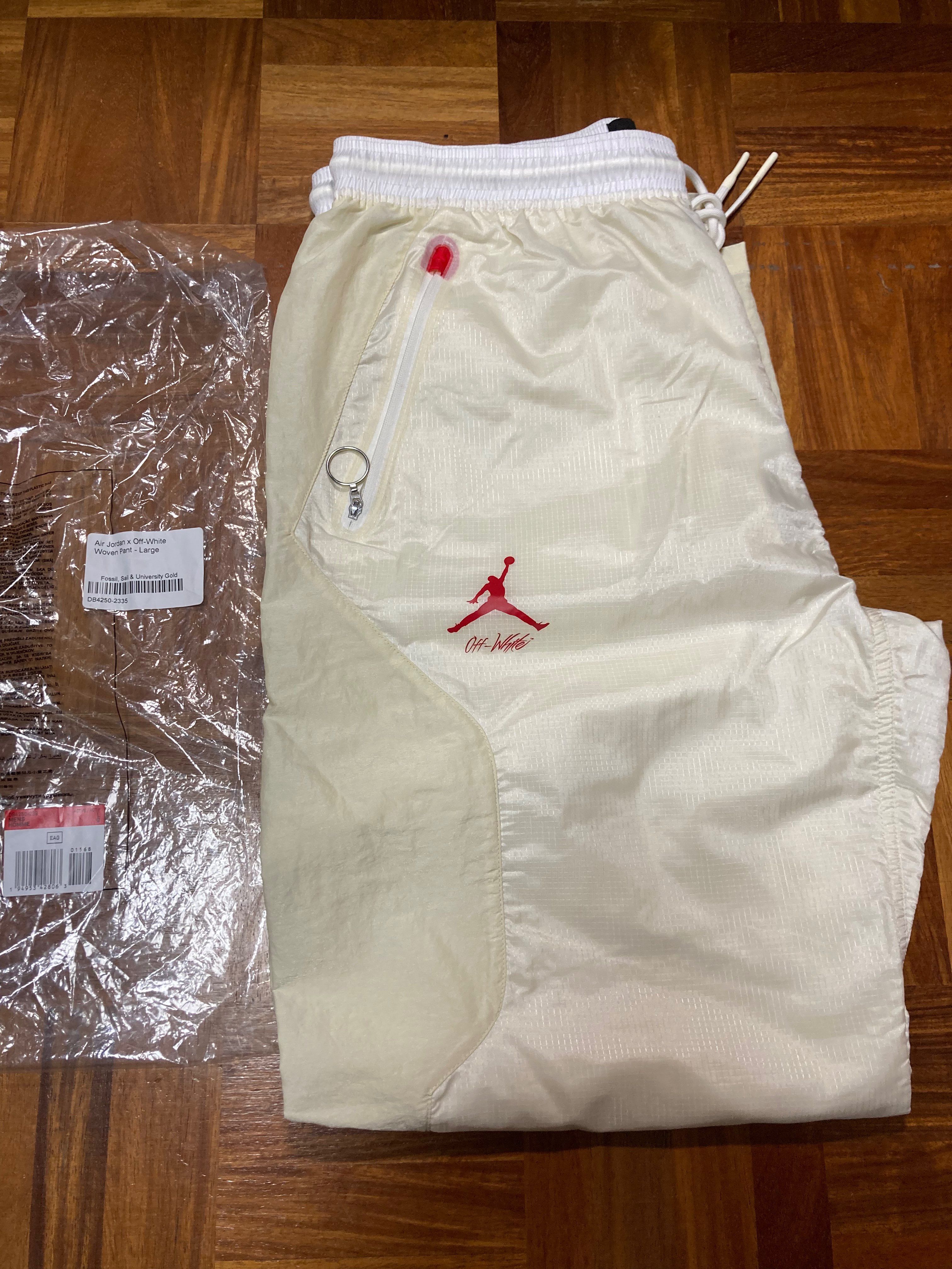 OFF-WHITE / Jordan Woven Pants "White"