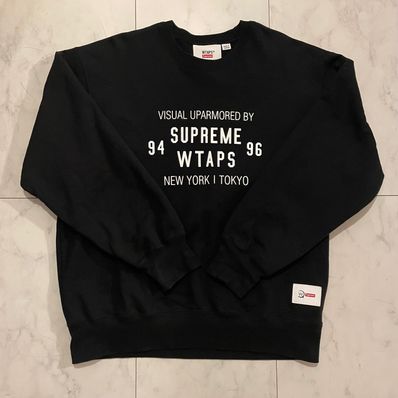 Supreme / WTAPS Crewneck "Black" 21274SPD-CSM03S