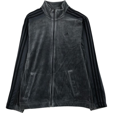 古着 00年代 アディダス adidas ベロアジャージ トラックジャケット メンズM相当/eaa634513