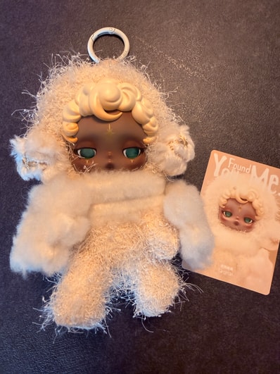 POP MART SKULLPANDA You Found Me! Series Plush Doll Pendant Sandman