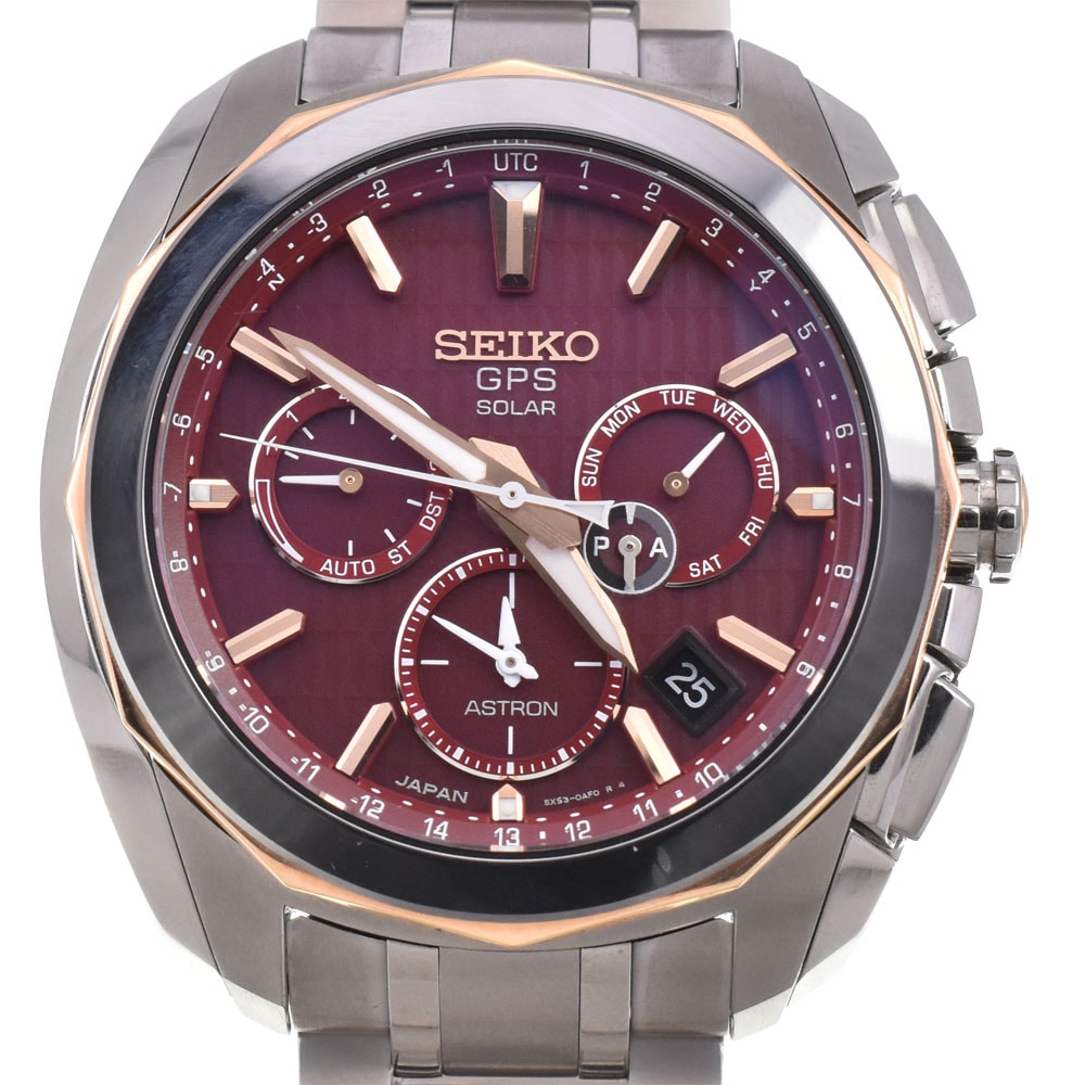 セイコー SEIKO SBXC033/5X53-0AL0 アストロン 5Xシリーズ GPS ソーラー GPS衛星電波 メンズ 美品 箱・保証書付き R#146517