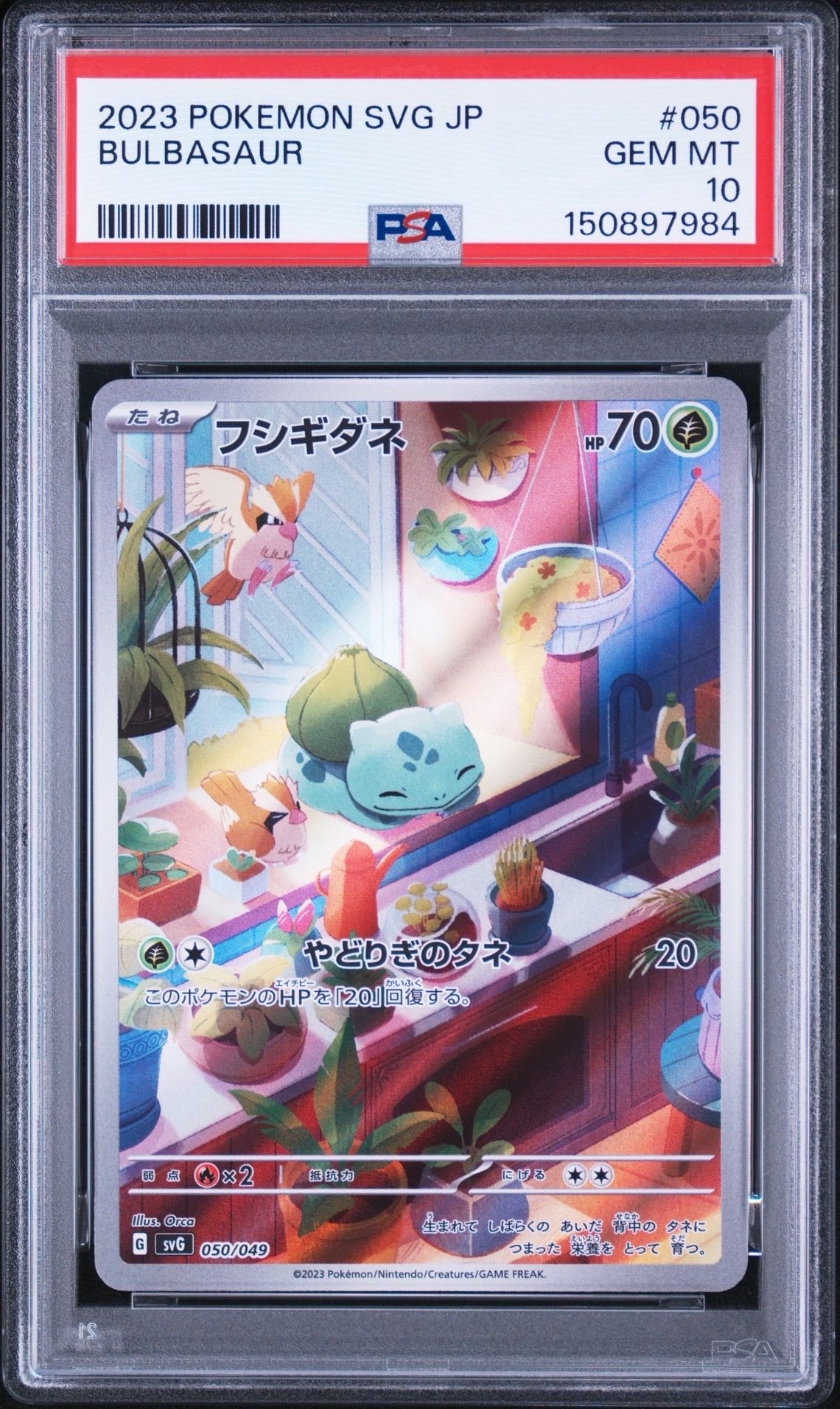 フシギダネ :フルイラスト [SVG 050/049](スペシャルデッキセットex