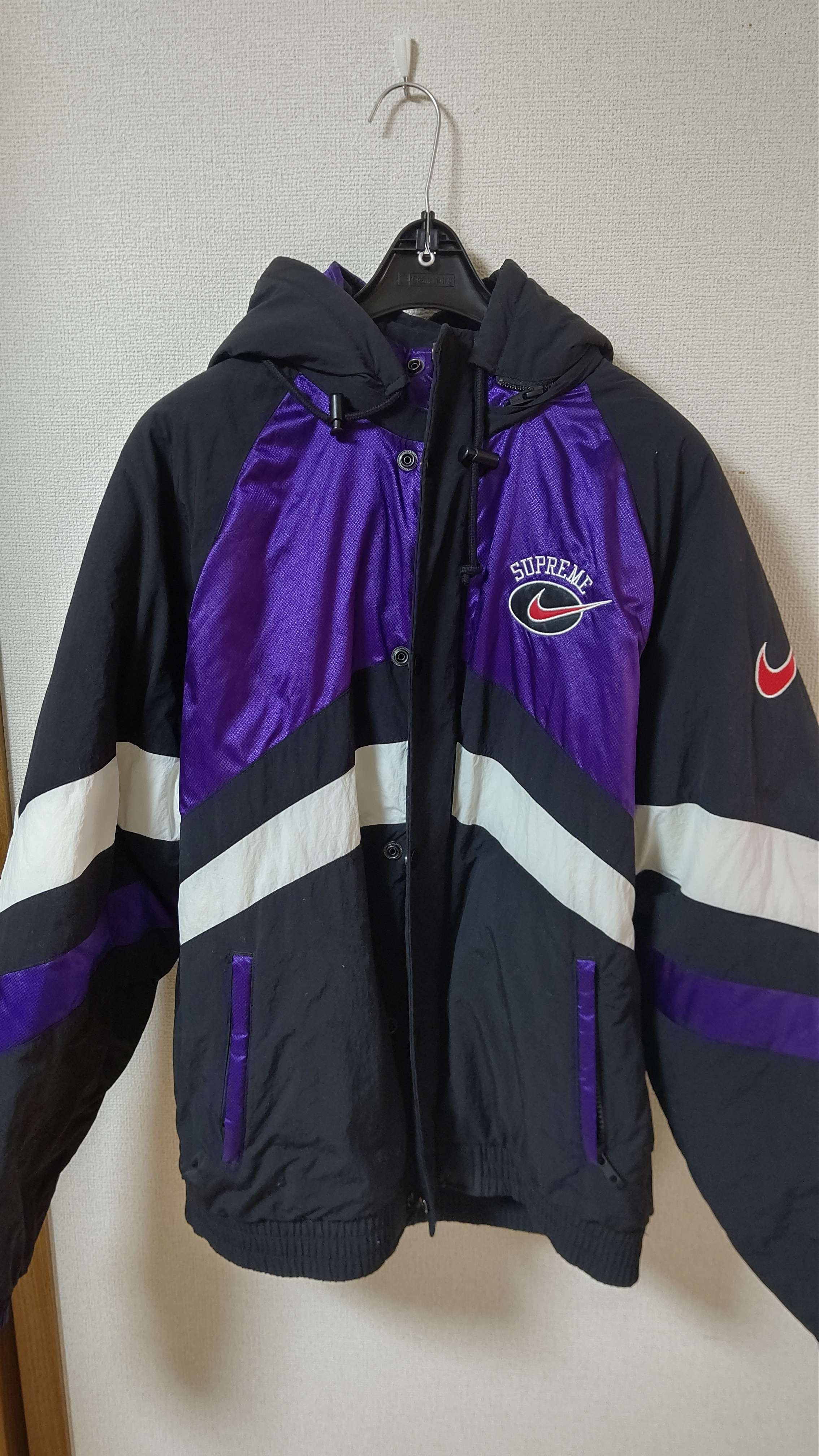 Supreme / Nike Hooded Sport Jacket "Purple"