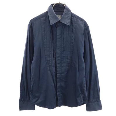 ARMANI EXCHANGE アルマーニエクスチェンジ 長袖 シャツ M 紺系