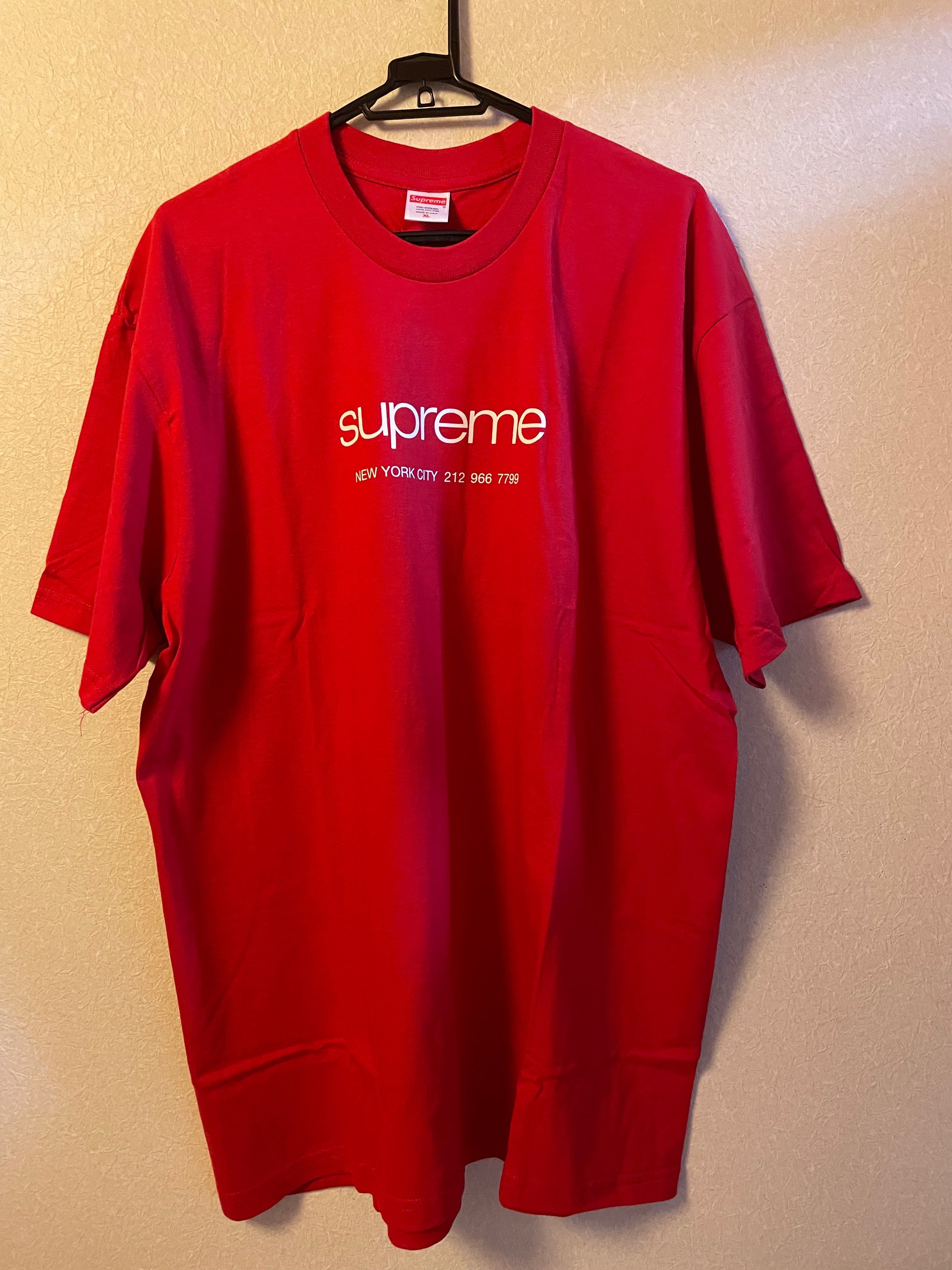 Supreme Shop Tee "Red"