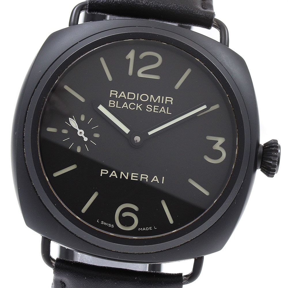 パネライ ラジオミール ブラックシール  PAM00292 メンズ 【中古】