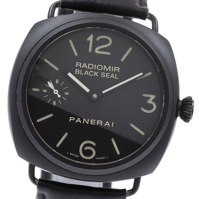 パネライ ラジオミール ブラックシール PAM00292 メンズ 【中古】