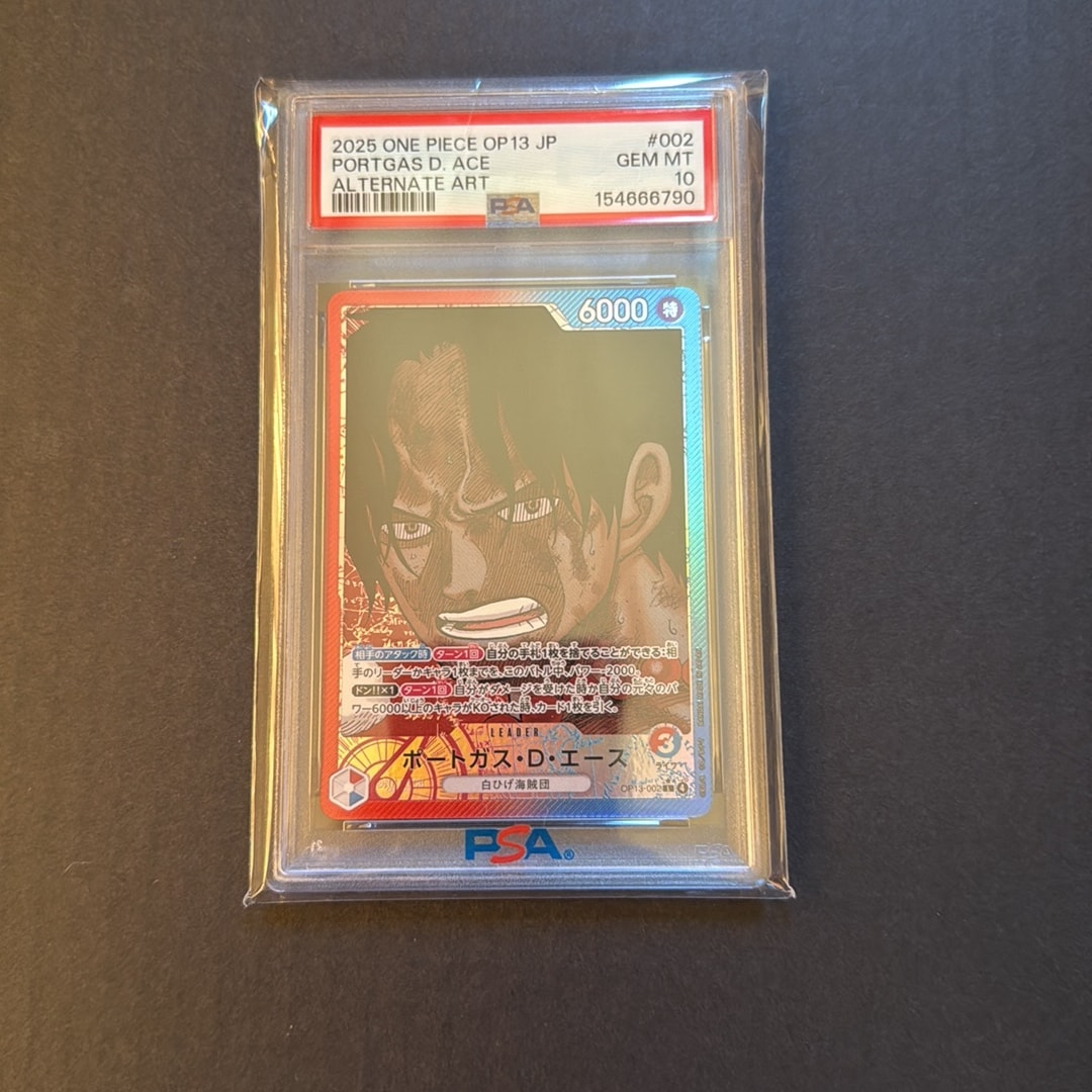 Portgas.D.Ace L-P [OP13-002](Booster Pack "CARRYING ON HIS WILL")