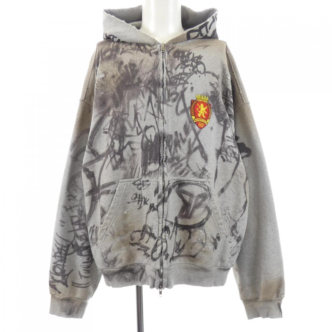 バレンシアガ BALENCIAGA 744457 TOVA8 UNISEX パーカー