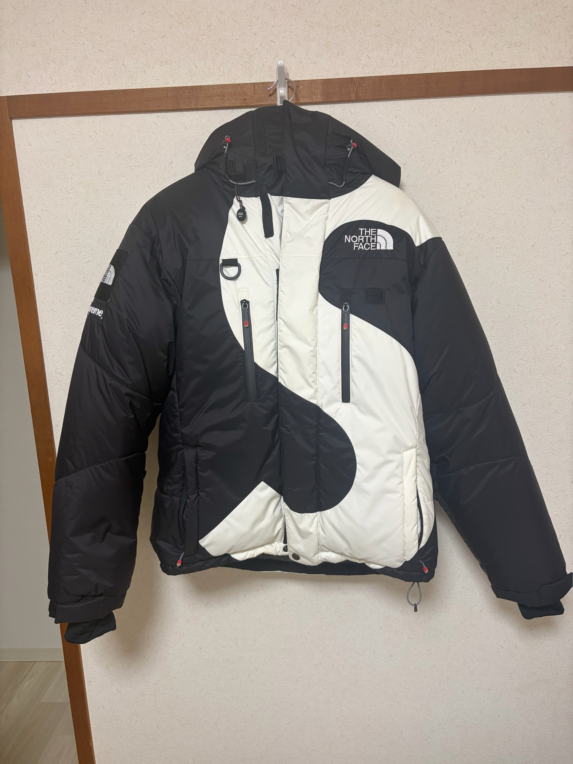 Supreme x The North Face Summit Series S Logo Himalayan Parka "Black"
