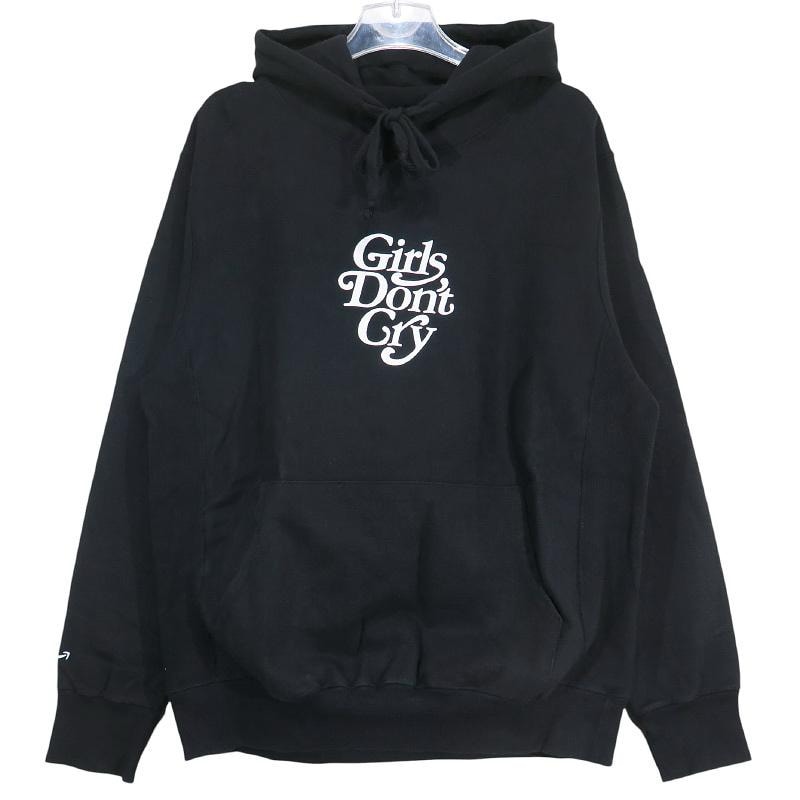 Girls Don’t Cry ガールズドントクライ x Amazon Fashion アマゾンファッション AT TOKYO CAFE HOODIE カフェ フーディー ブラック トップス パーカー サイズL