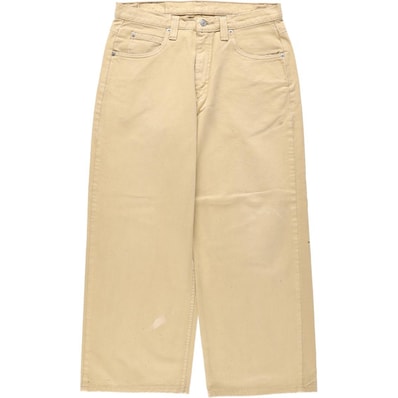 古着 90年代 リーバイス Levi's SILVER TAB シルバータブ BAGGY FIT テーパードデニムパンツ メンズw33相当 ヴィンテージ/eaa673536