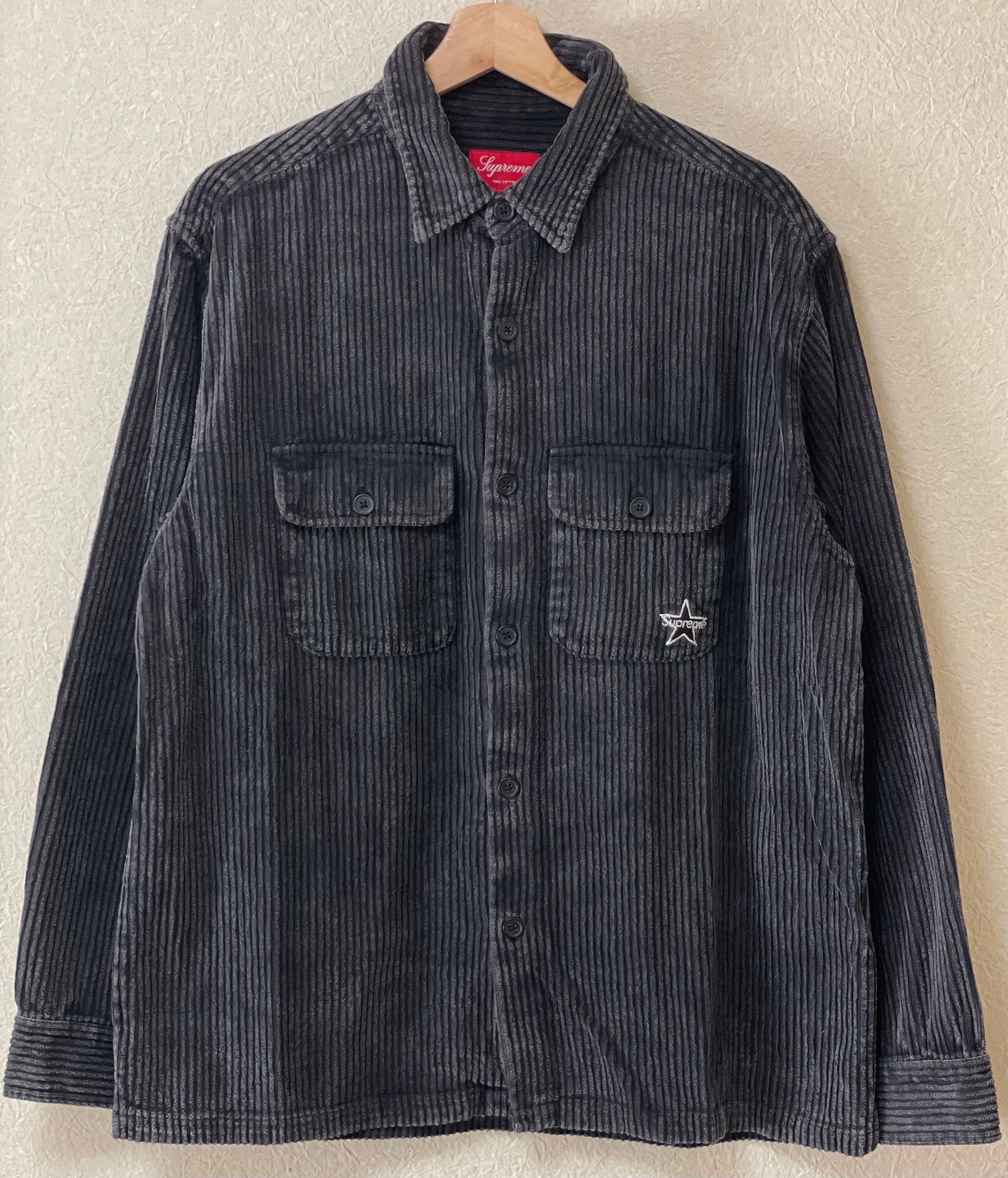 Supreme Corduroy Shirt "Black"