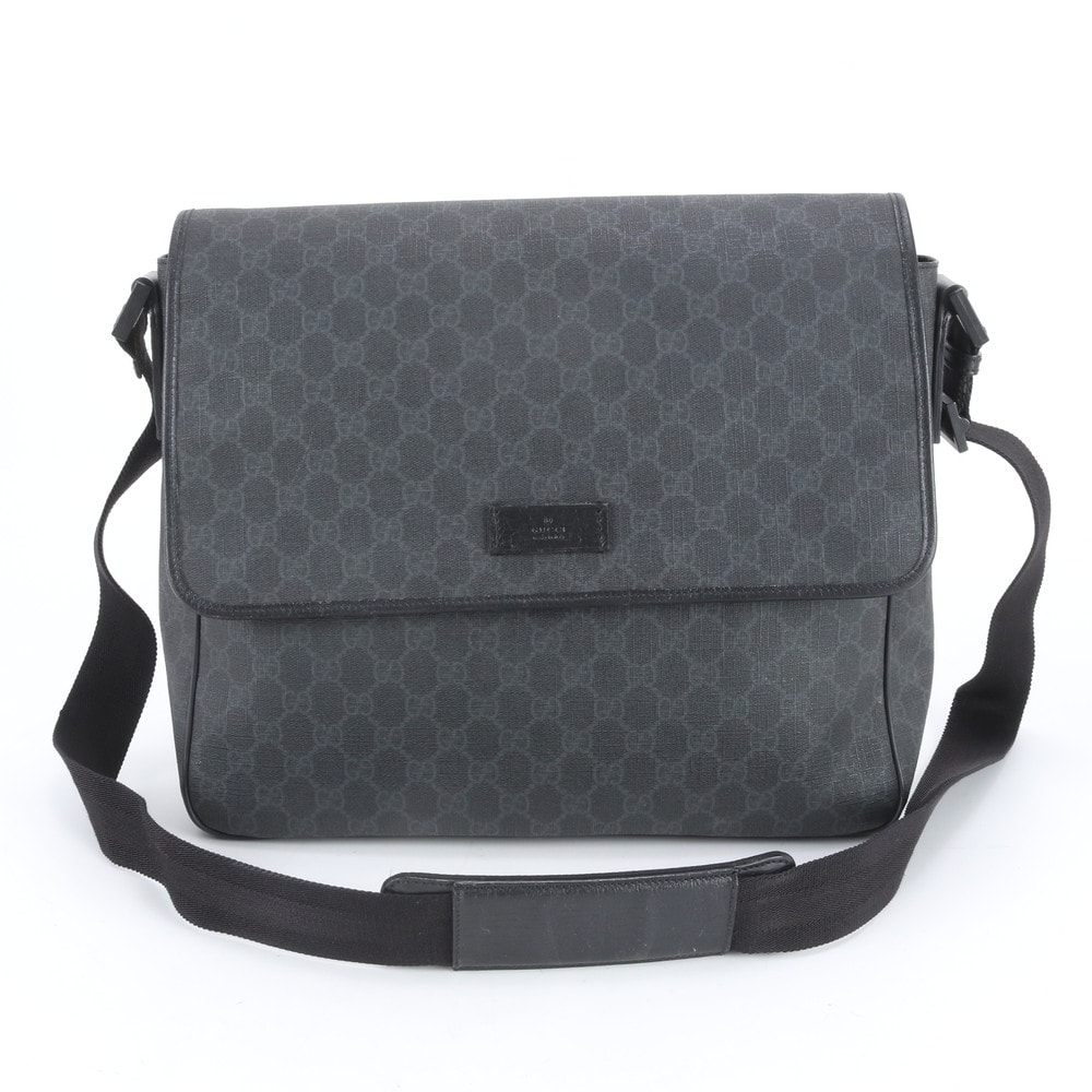 ■新品同様 グッチ GGスプリーム 169935 ショルダーバッグ