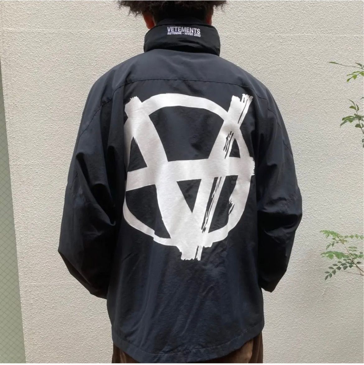 VETEMENTS 19AW ANARCHY TRACK JACKET