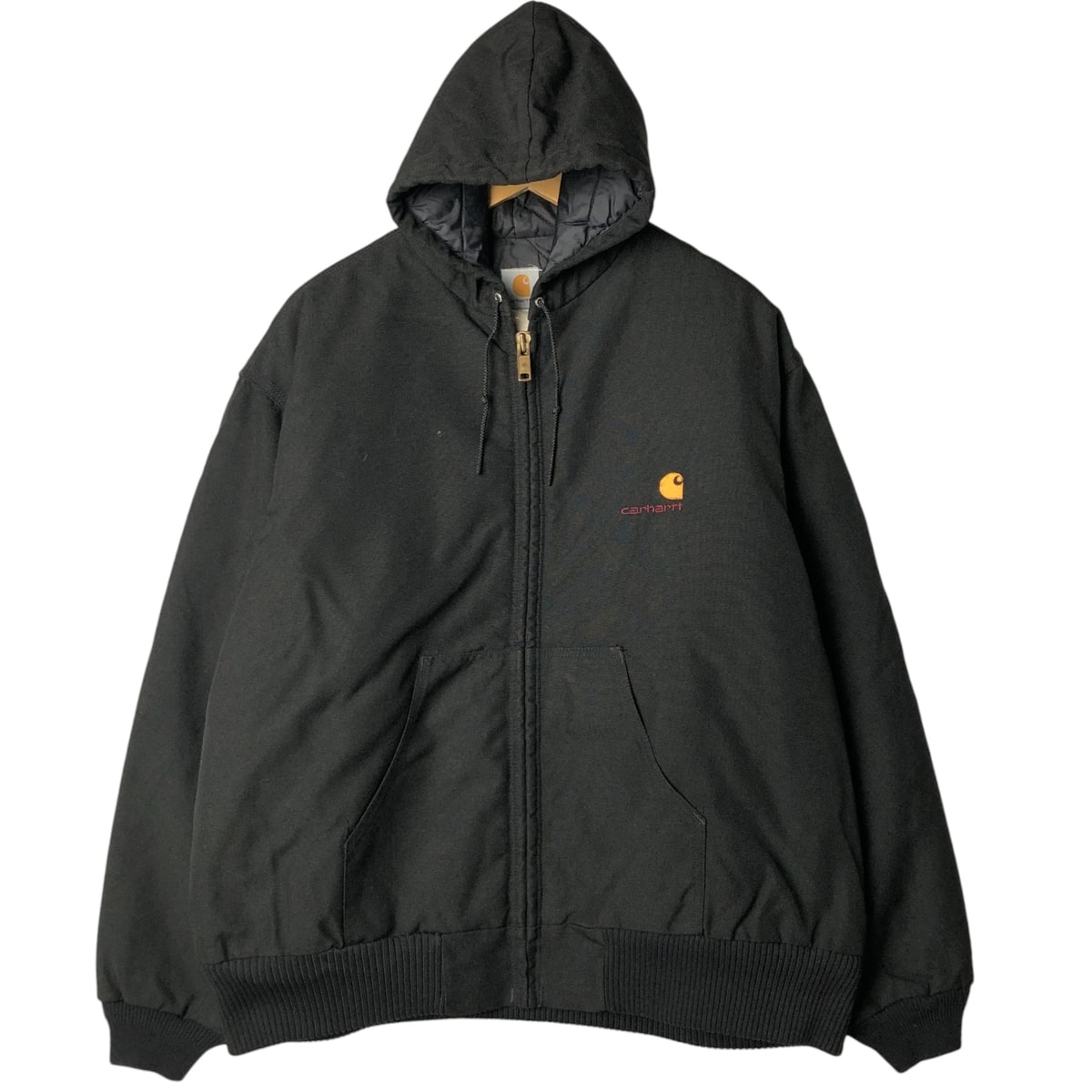 古着 ビッグサイズ カーハート Carhartt 中綿パーカー パファージャケット メンズXXXL相当/eaa581328