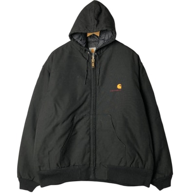 古着 ビッグサイズ カーハート Carhartt 中綿パーカー パファージャケット メンズXXXL相当/eaa581328
