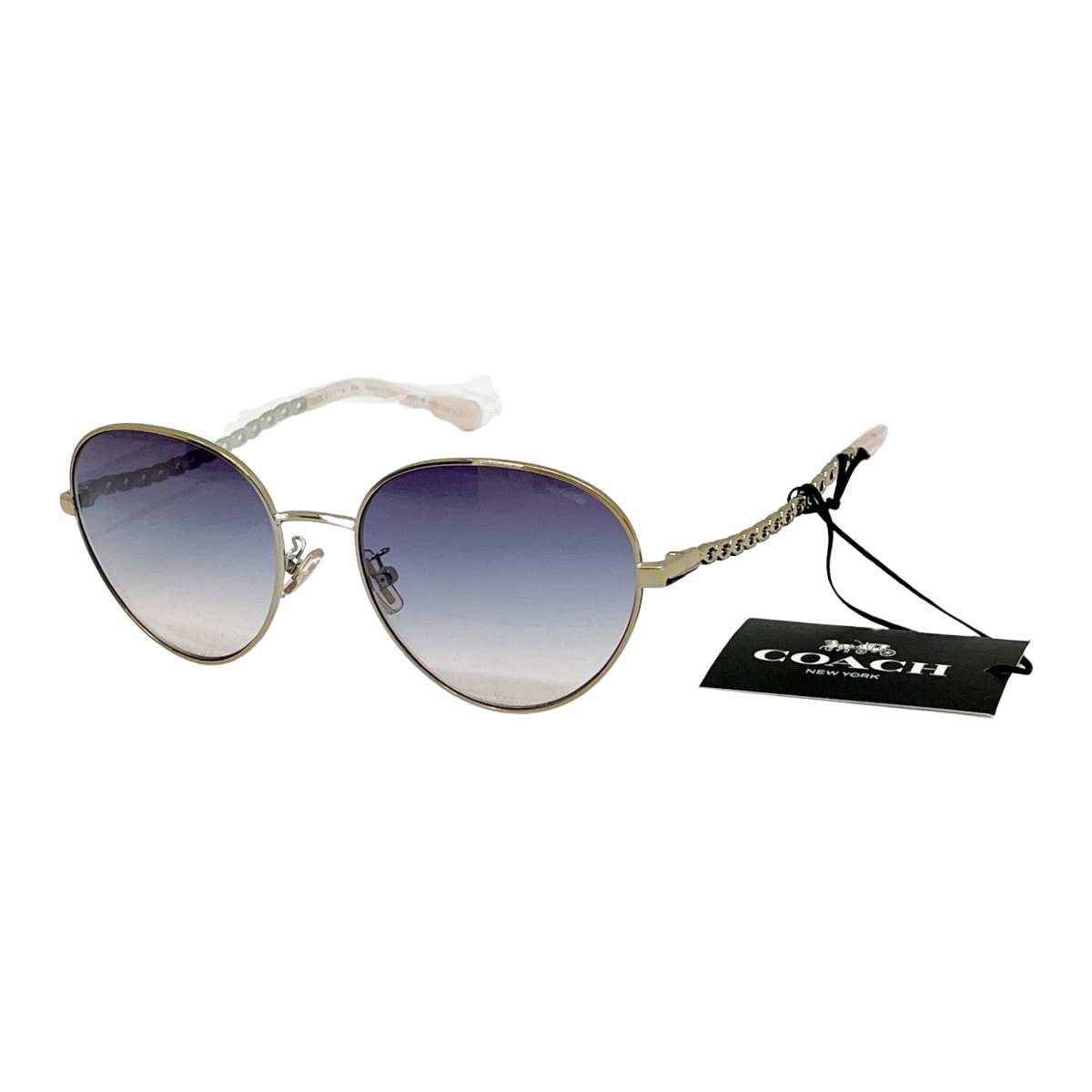 ◆◆COACH コーチ サングラス ピンク ケース付 0HC7114