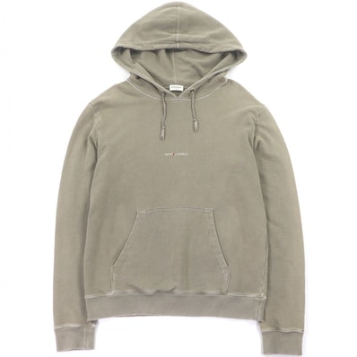 美品 サンローランパリ パーカー カーキ系 メンズ S 532119
