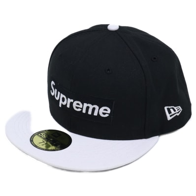 シュプリーム 【美品】2-Tone Box Logo New Era 2トーン ボックスロゴ ニューエラ キャップ 7 3/8 58.7cm