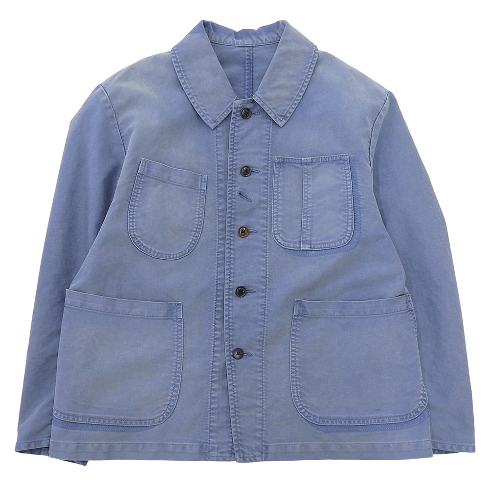 ポータークラシック 美品 コットン ヴィンテージ トラベラー フレンチジャケット メンズ ブルー M 24SS M