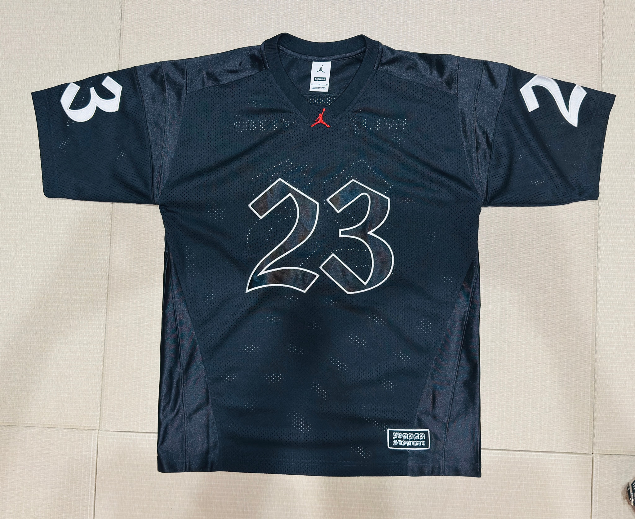 Supreme x Jordan Jersey "Black"