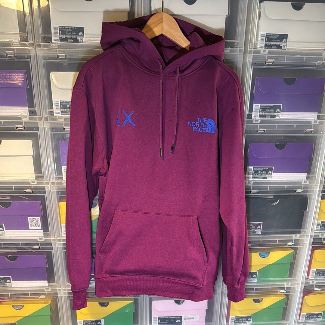 The North Face Kaws Hoodie "Purple Blue"