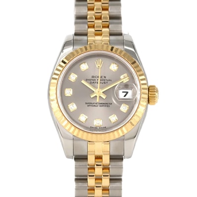 ロレックス デイトジャスト 179173G SSxYG 自動巻 V番