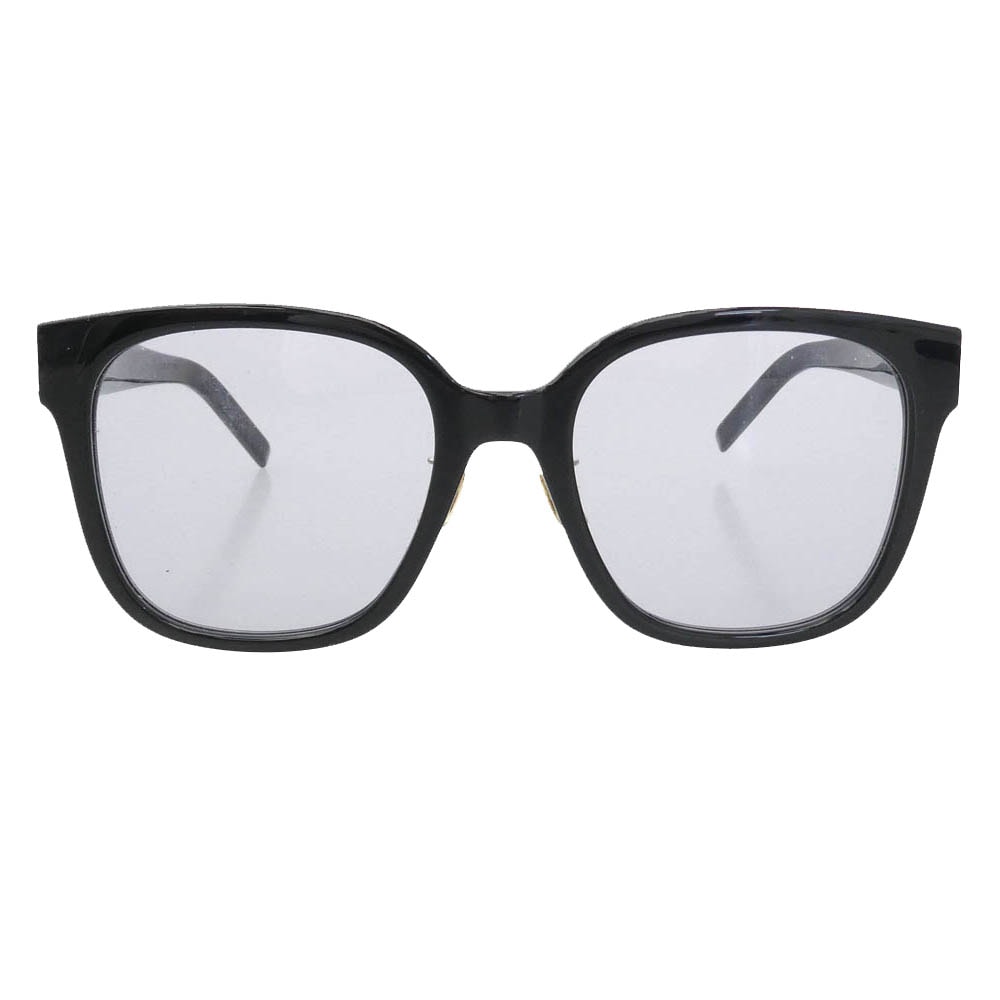 SAINT LAURENT サンローラン メガネ SL M105/F モノグラム ロゴテンプル サングラス 眼鏡 アイウェア ブラック系 55□20-150【中古】