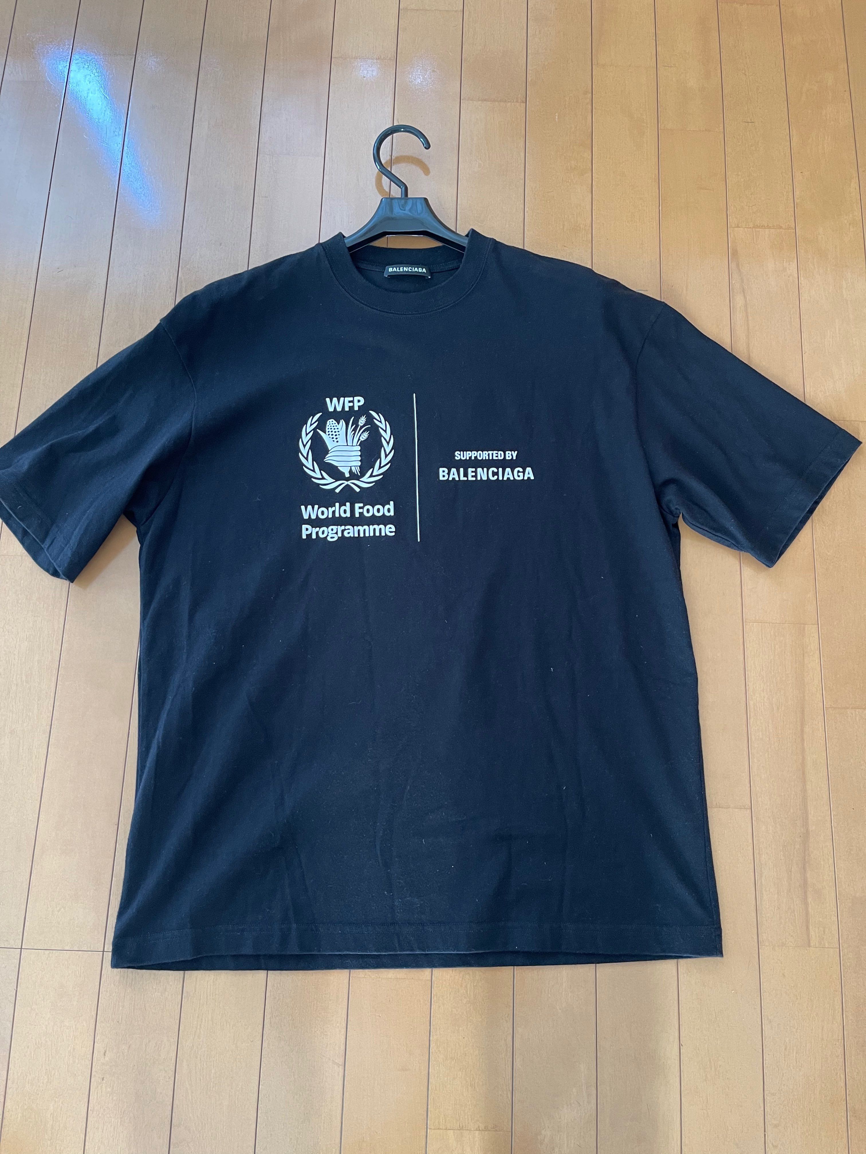 BALENCIAGA Women's WFP Medium Fit T-shirt "Black"