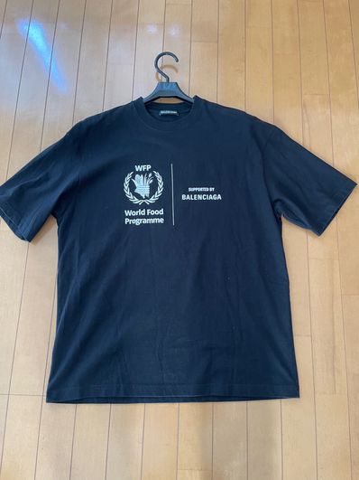 BALENCIAGA Women's WFP Medium Fit T-shirt "Black"