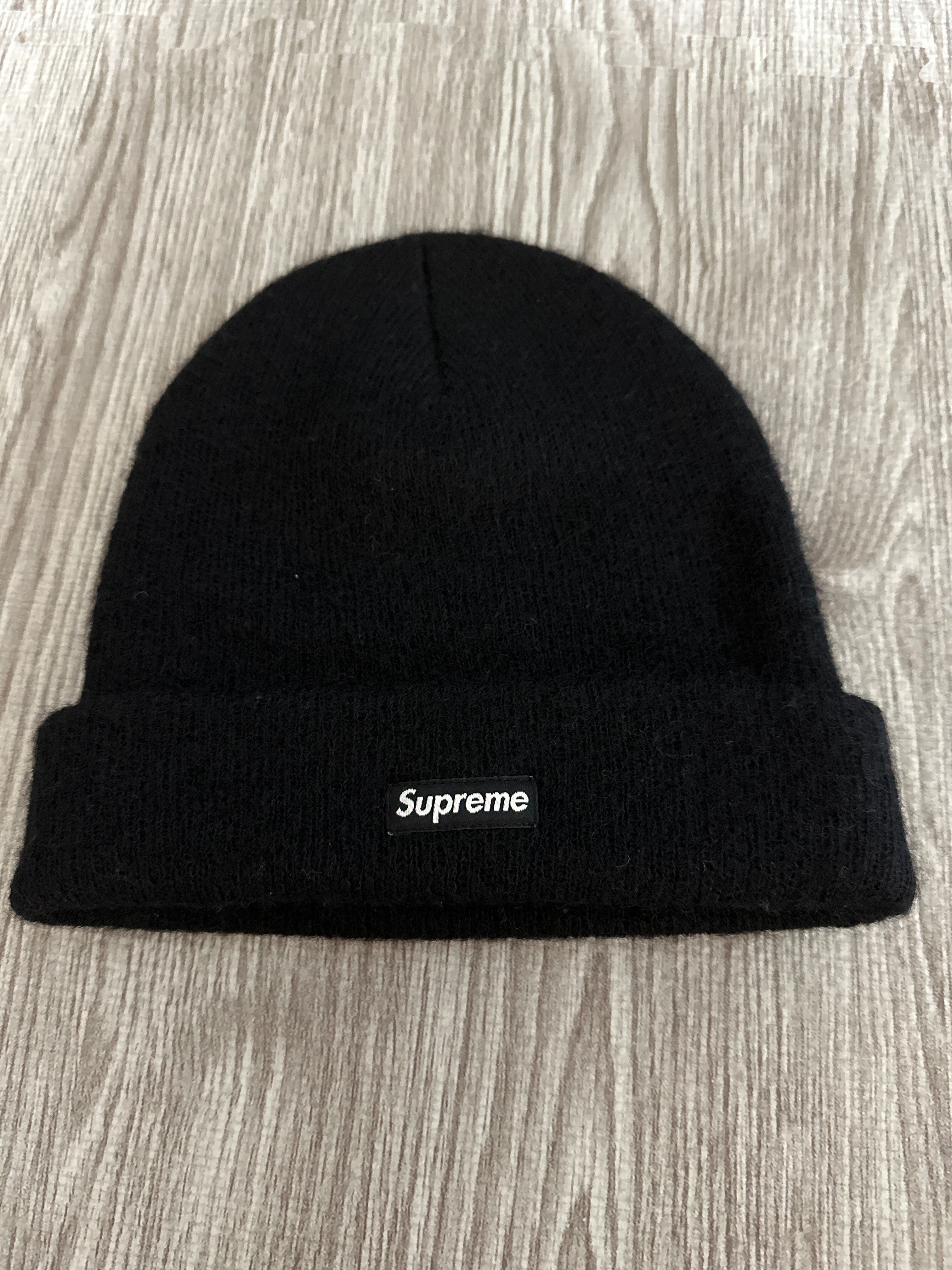 Supreme Mohair Beanie "Black" (20FW)
