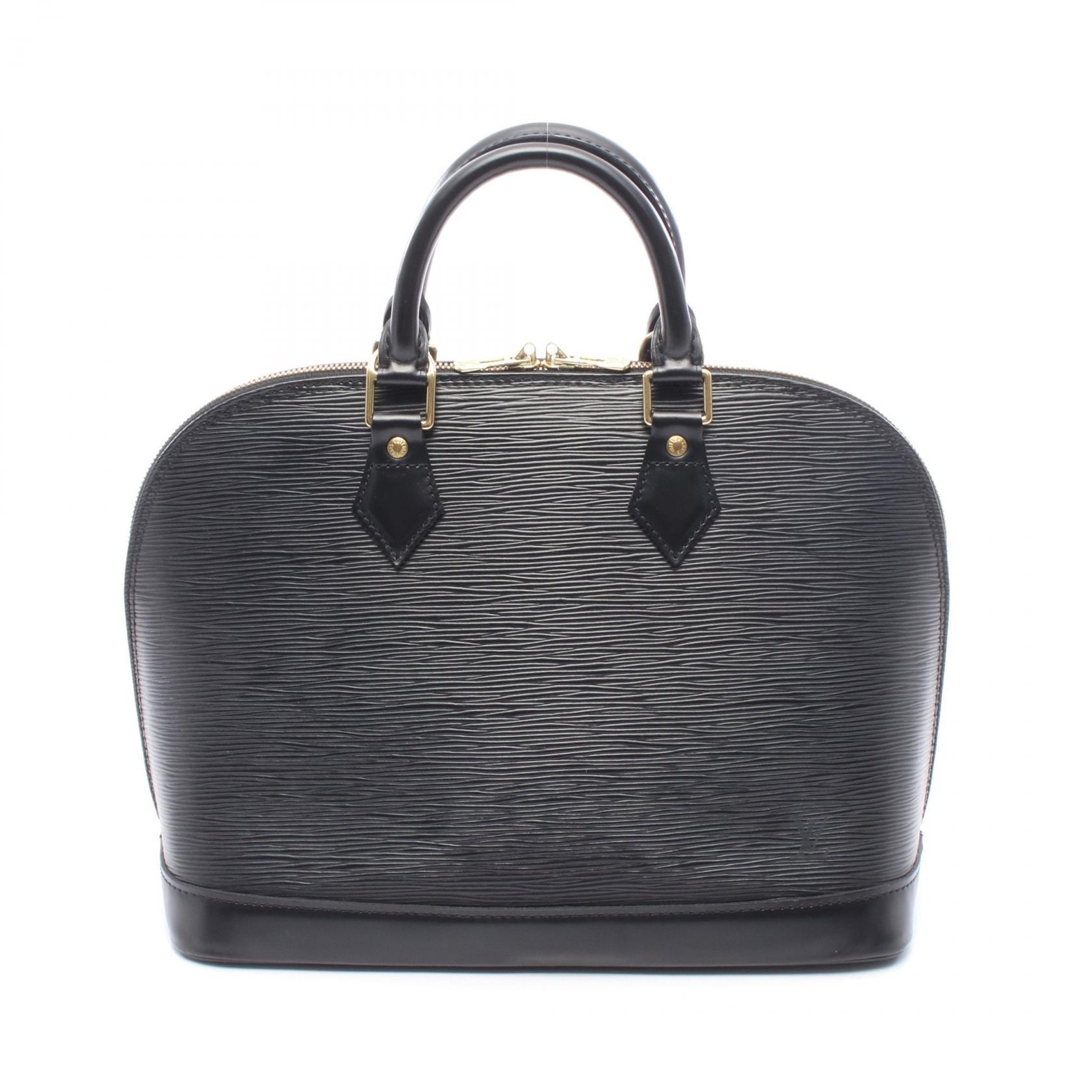 ルイ・ヴィトン LOUIS VUITTON アルマ エピ ノワール ハンドバッグ バッグ レザー エピ ノワール レディース ブラック系 M52142 【中古】