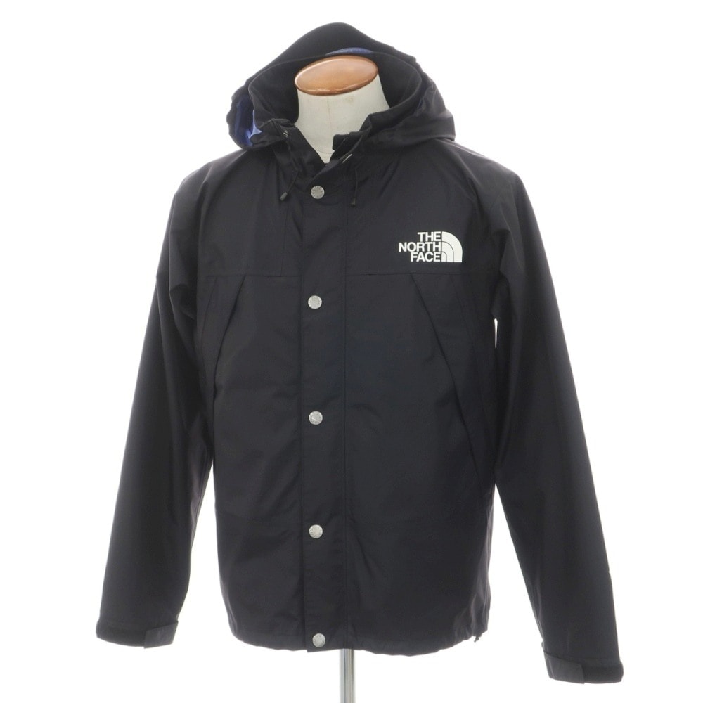 【中古】ザノースフェイス THE NORTH FACE GORE-TEX ナイロン マウンテンパーカー ブラック【サイズM】【メンズ】