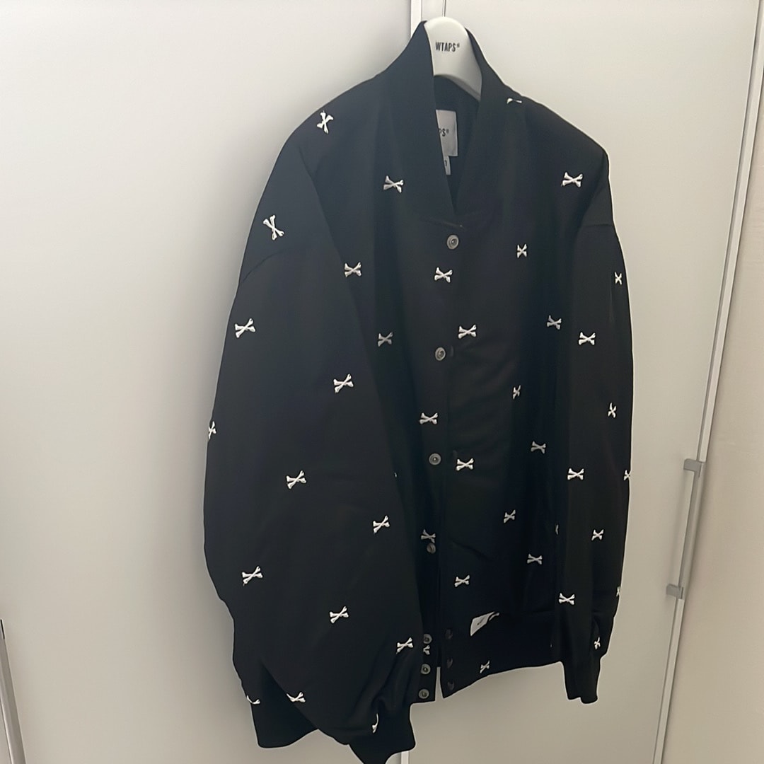 Wtaps TEAM / JACKET / NYLON. TWILL. TEXTILE "Black"