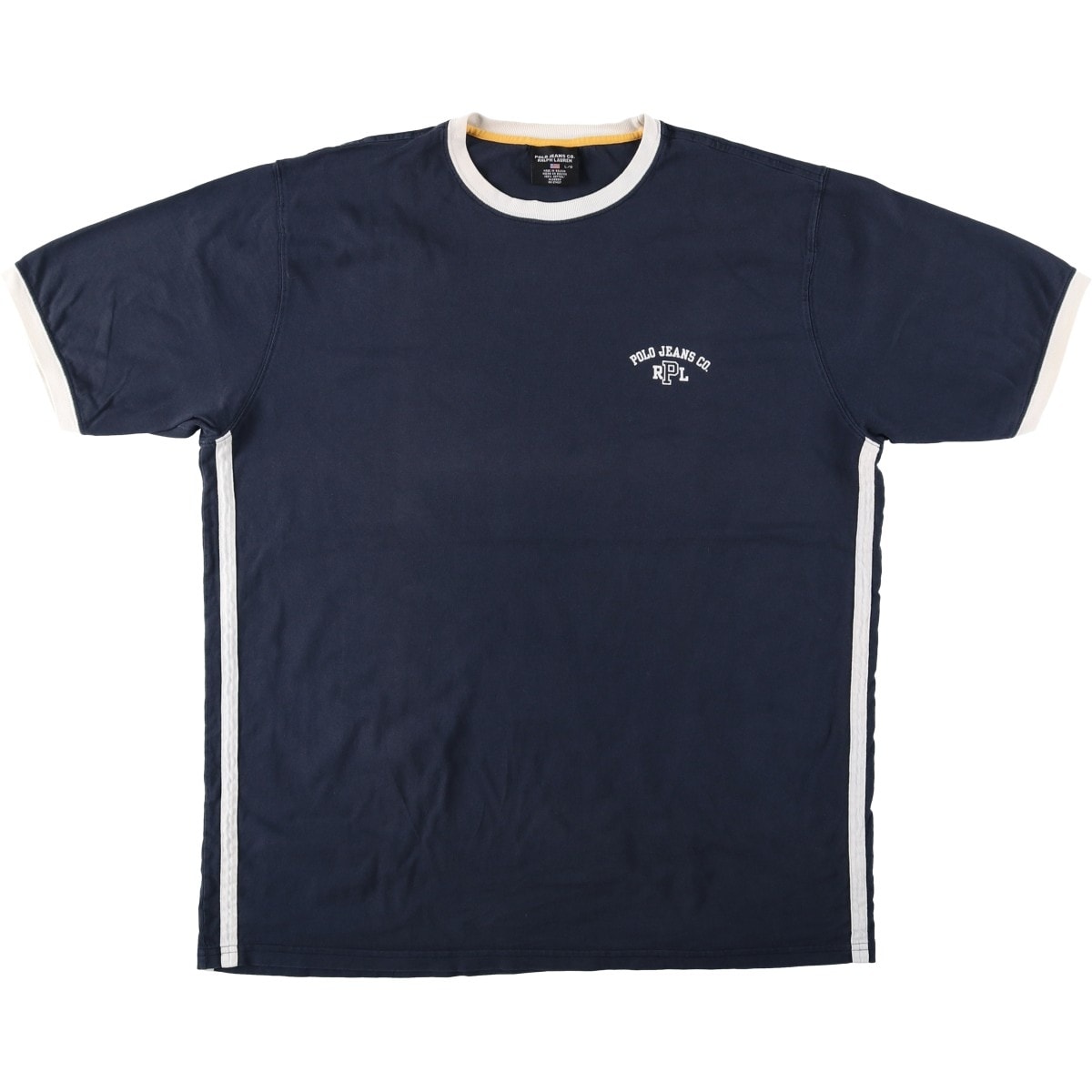 古着 ラルフローレン Ralph Lauren POLO by Ralph Lauren リンガーTシャツ メンズL相当/eaa659467
