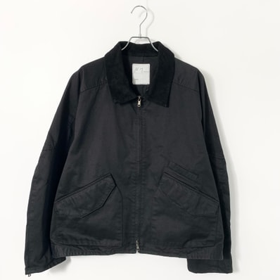 ANCELLM FINX CO ZIP BLOUSON Black