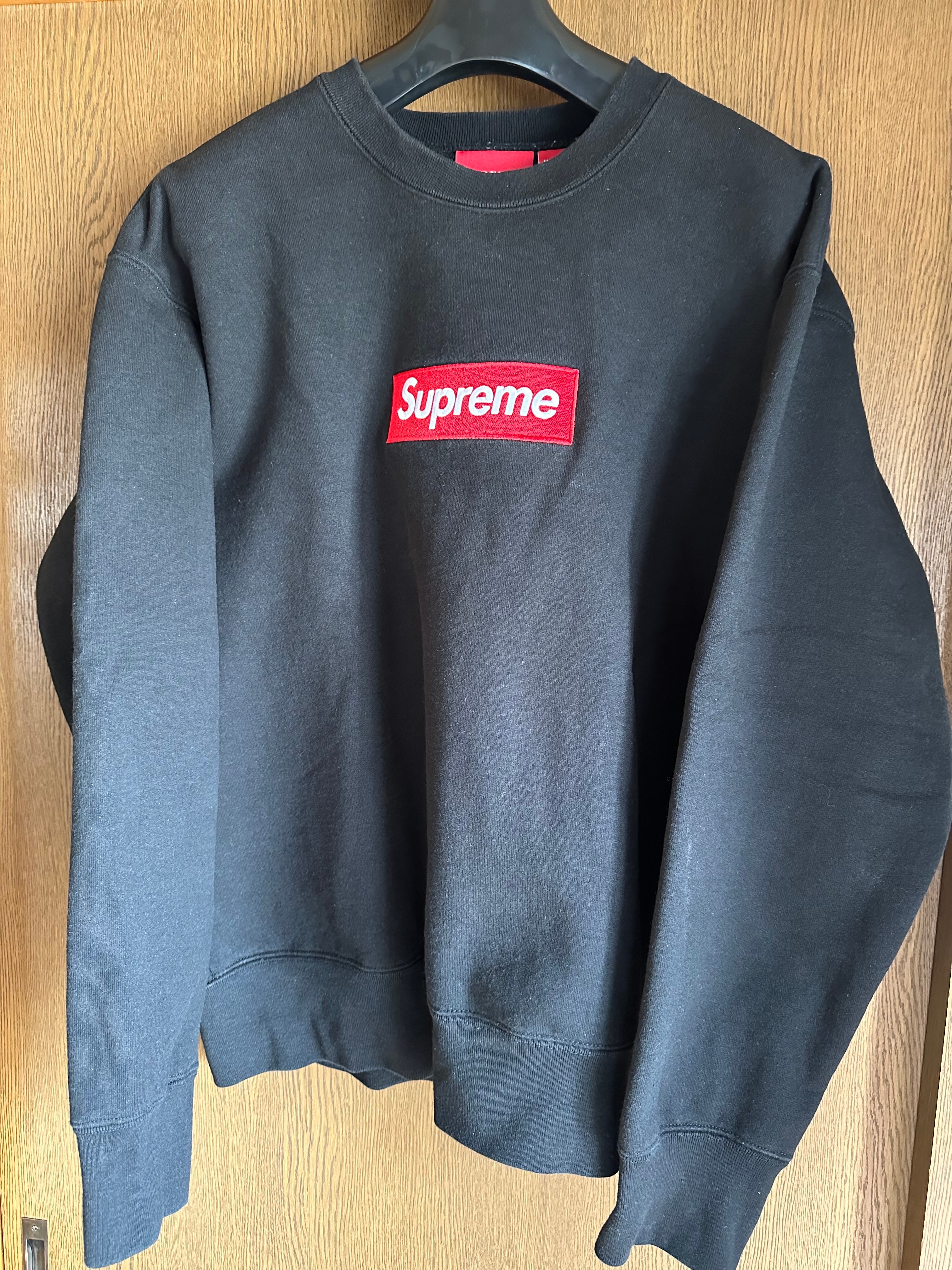 Supreme Box Logo Crewneck "Black" (22FW)